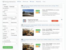 Tablet Screenshot of pretraganekretnina.com